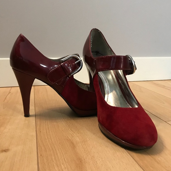RED Mary Jane Heels by Style & Co. - Picture 1 of 5